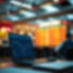 Conceptual representation of lottery drawing software technology