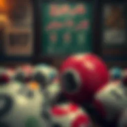 Historical evolution of lottery balls