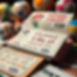 Diverse lottery tickets showcasing various designs