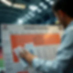 A detailed chart showing betting strategies