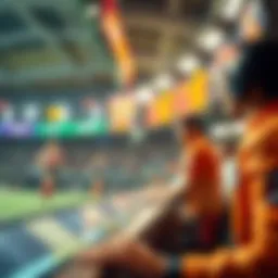 A visual representation of the evolution of sports betting